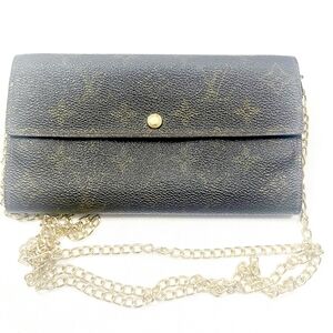 Louis Vuitton Monogram Wallet On Chain